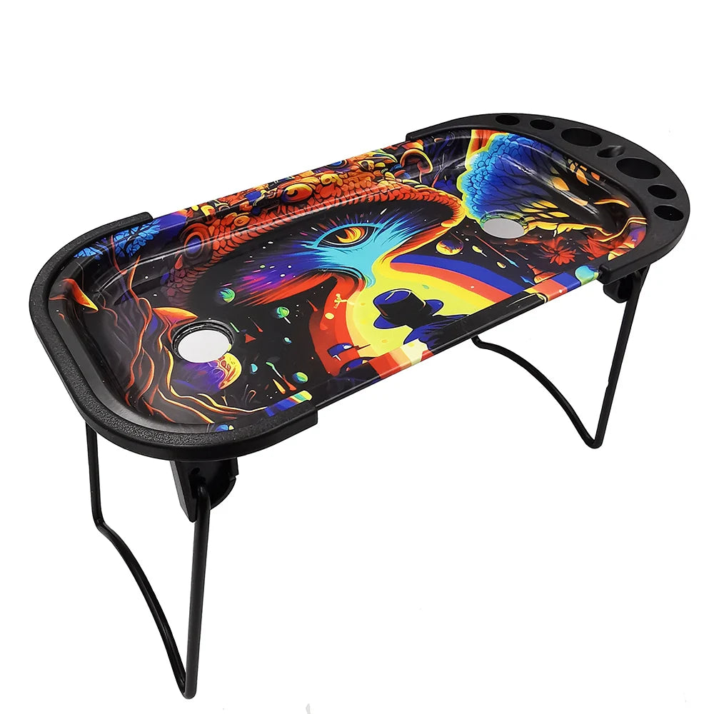 🌿✨ Set de Bandeja Plegable para Enrolar – Incluye Tubos King Size 1¼ y ACCESORIOS 😎