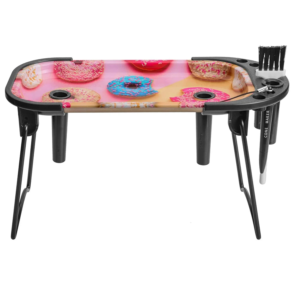 🌿✨ Set de Bandeja Plegable para Enrolar – Incluye Tubos King Size 1¼ y ACCESORIOS 😎