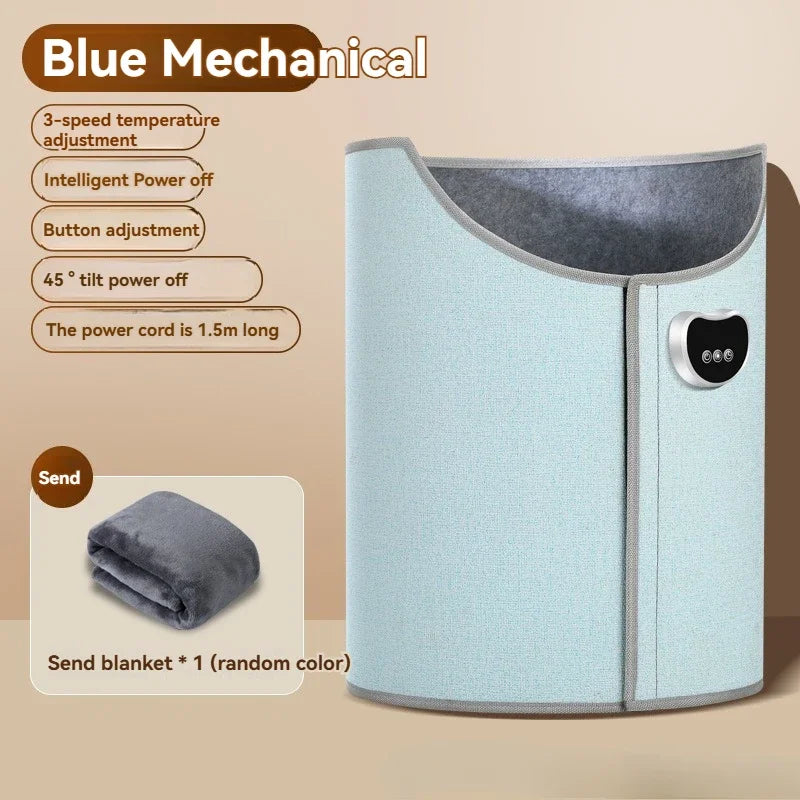 🦶🔥 Calefactor Eléctrico para Pies y Piernas – Alfombra Térmica de Escritorio