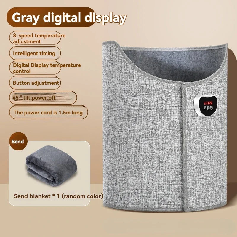 🦶🔥 Calefactor Eléctrico para Pies y Piernas – Alfombra Térmica de Escritorio