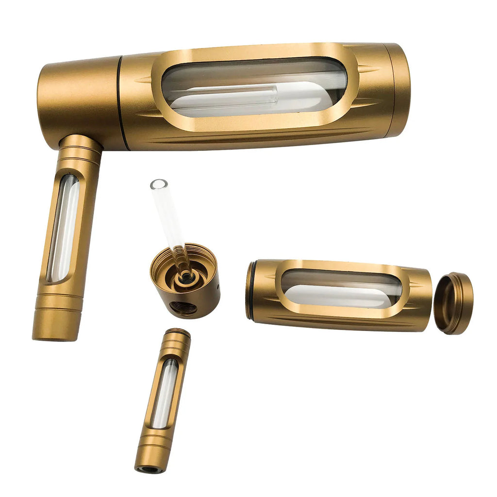 💨 Mini BONG/PIPA de Metal – Hookah Portátil de Alta Calidad con Filtro de Agua 🔥