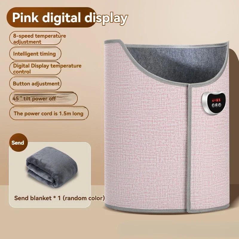 🦶🔥 Calefactor Eléctrico para Pies y Piernas – Alfombra Térmica de Escritorio