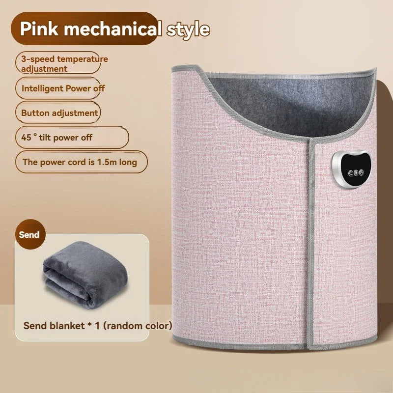 🦶🔥 Calefactor Eléctrico para Pies y Piernas – Alfombra Térmica de Escritorio