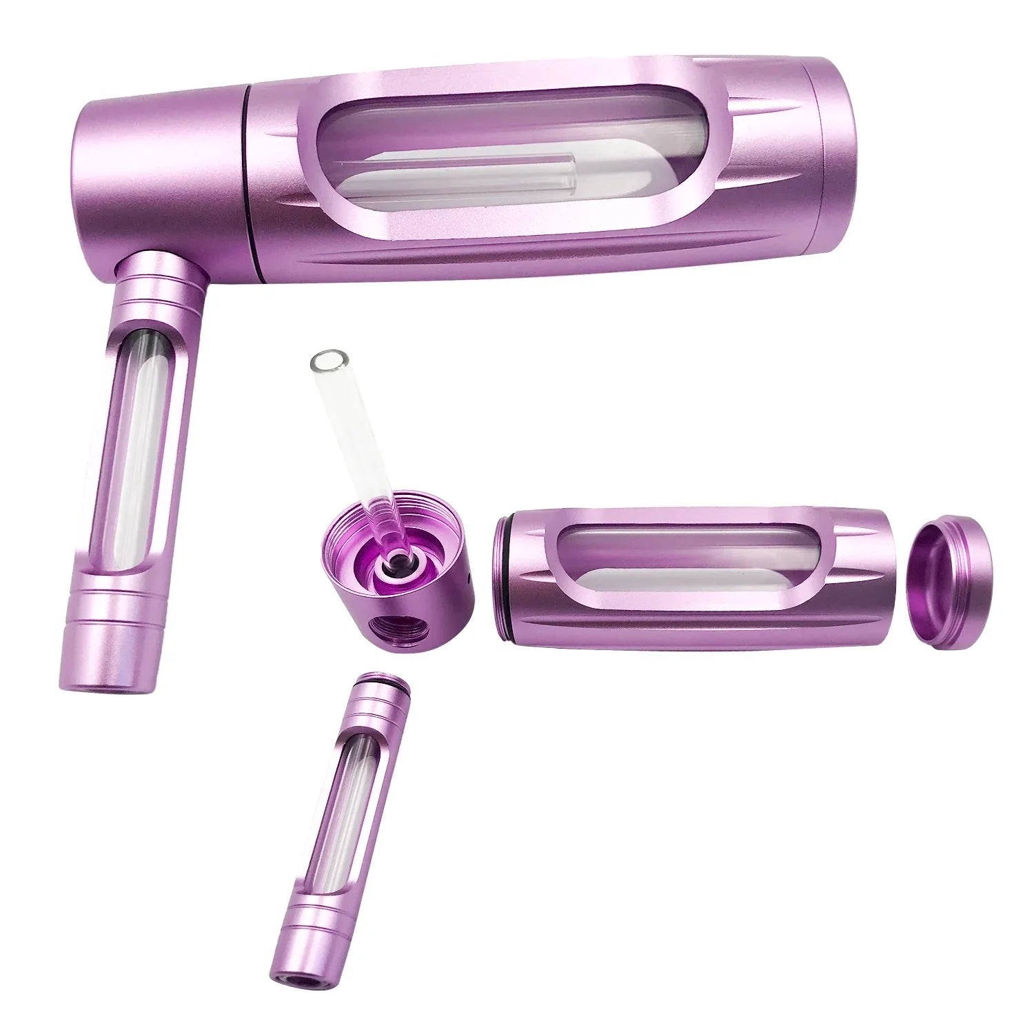 💨 Mini BONG/PIPA de Metal – Hookah Portátil de Alta Calidad con Filtro de Agua 🔥