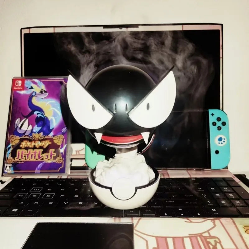 💨✨ Figura Humidificadora de Gastly – Pokémon Decorativo con Rociador USB