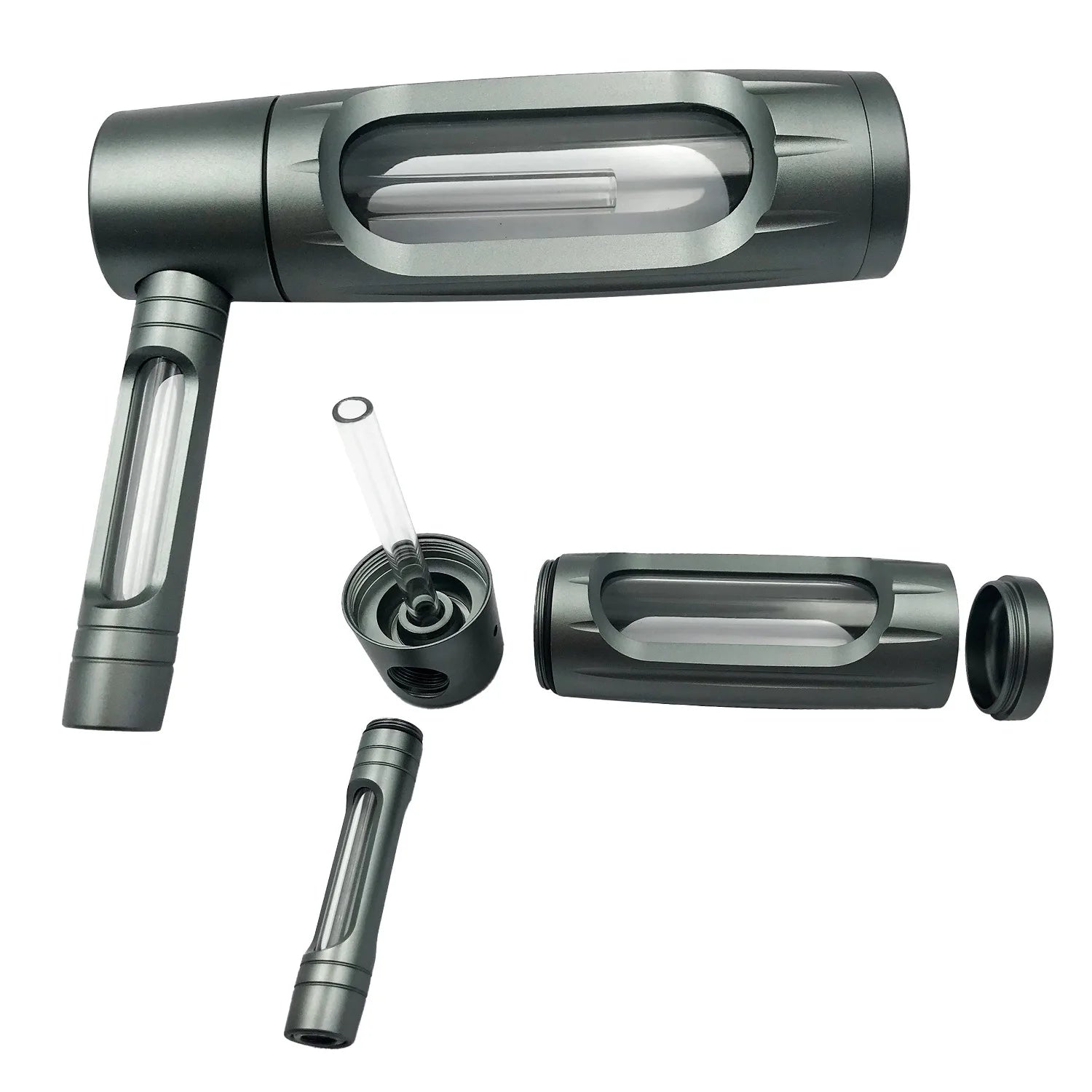 💨 Mini BONG/PIPA de Metal – Hookah Portátil de Alta Calidad con Filtro de Agua 🔥